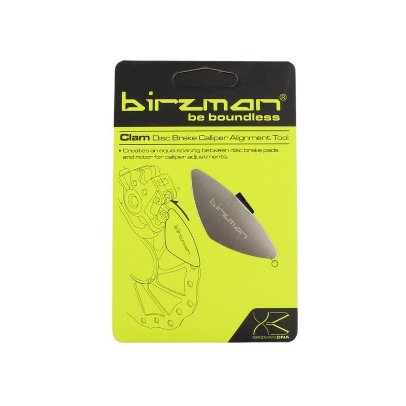 Birzman Clam 3pc Set | Durable Disc Brake Tool â€“ Precision Maintenance for Cyclists | Break Adjustments | Road, MTB & Gravel Bike Disc Brake Calliper Alignment Tool - Image 1